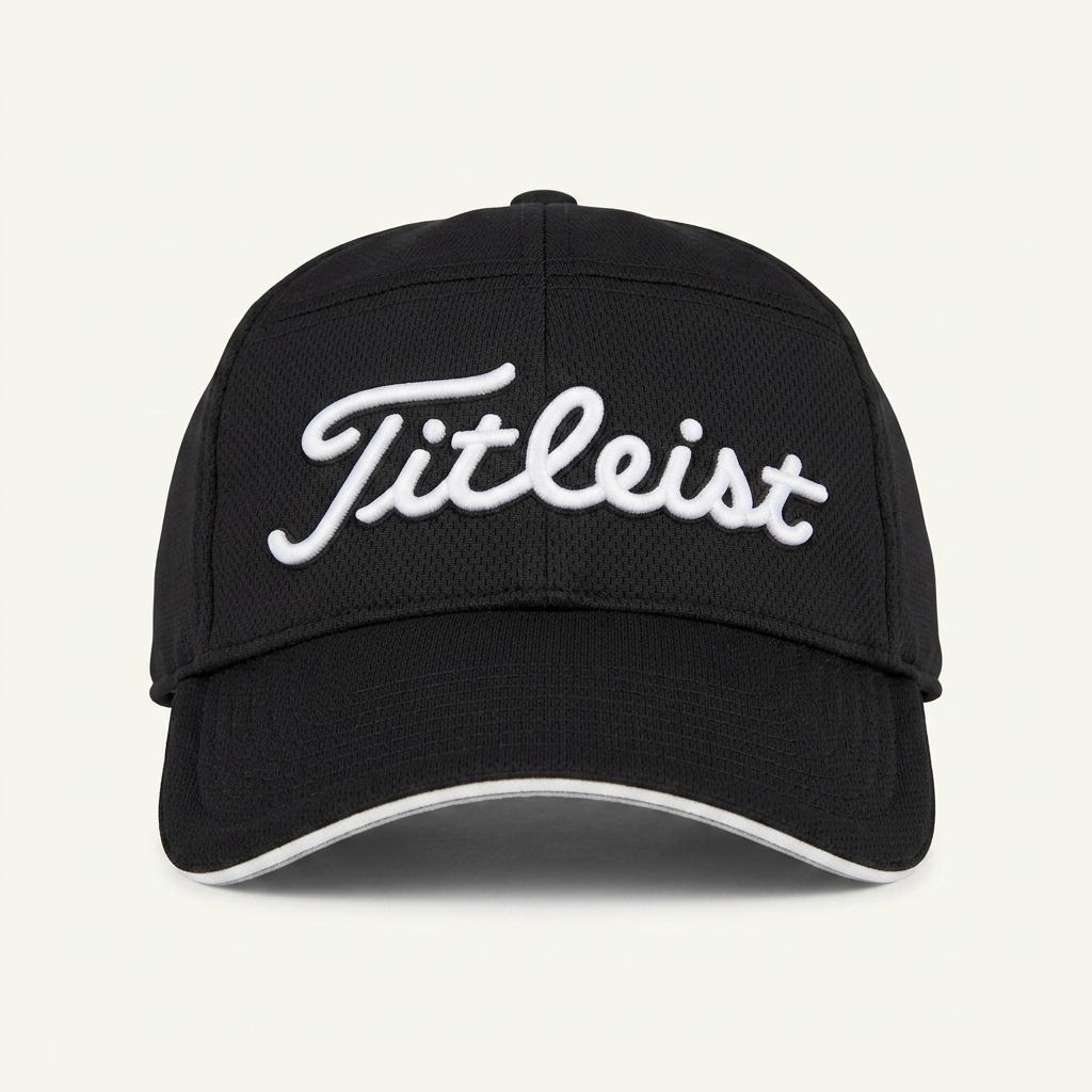 타이틀리스트 자수 로고 볼캡 블랙 1