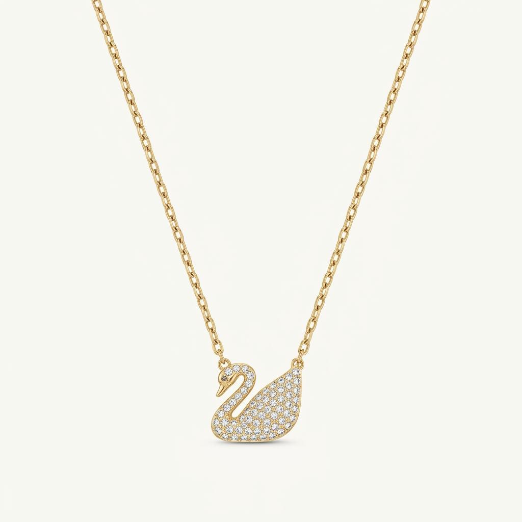 스와로브스키 아이코닉 스완 펜던트 목걸이 1