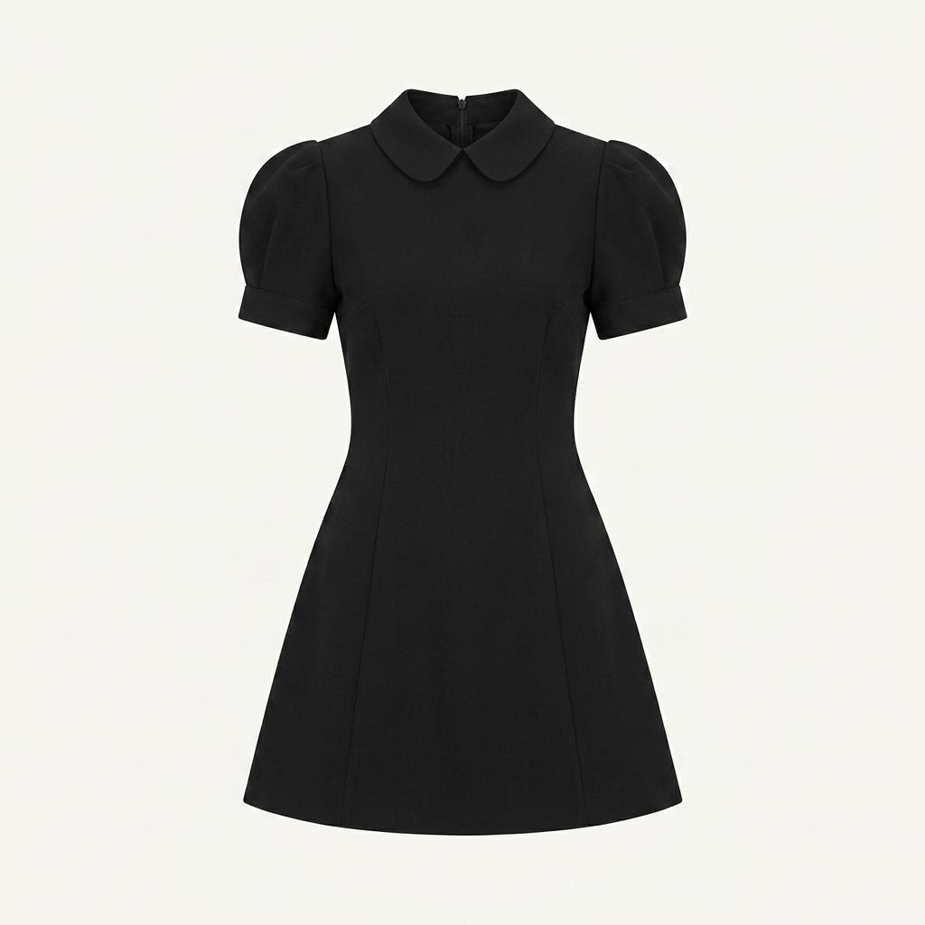 플로움 Tidy Iconic Dress 미니 원피스 블랙 1