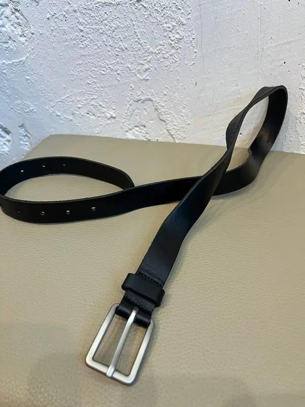 빈티지 리얼레더 클래식 벨트 3
