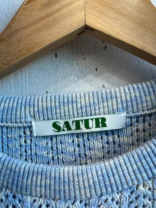 SATUR 세터 이비자 메시드 니트 6