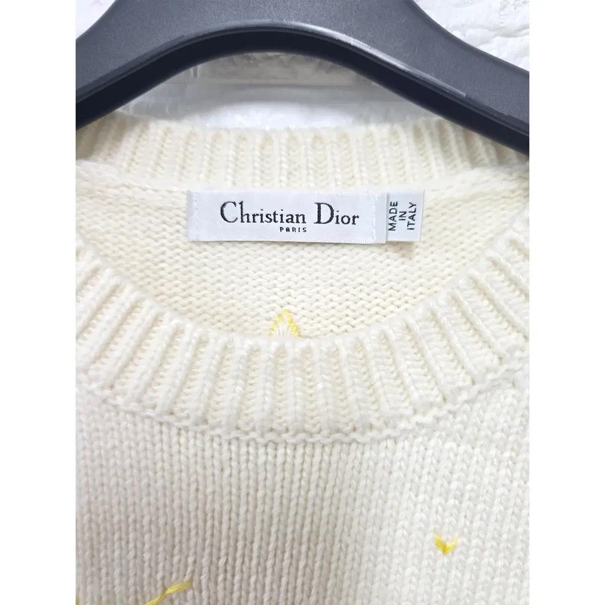 S 디올 DIOR 반팔 니트 E520 3