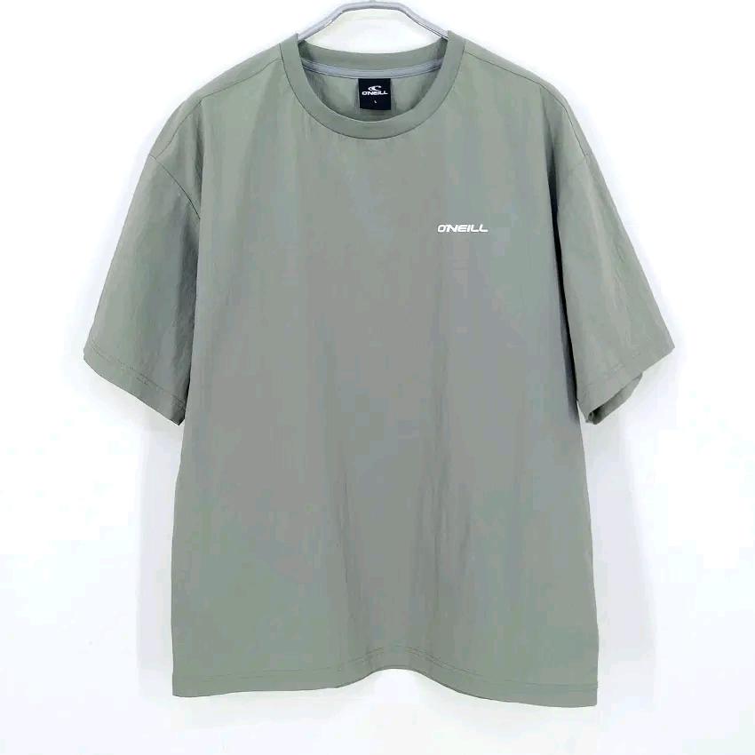 오닐 남성 여름 바스락 라운드반팔티 카키100 (HU46276) 2
