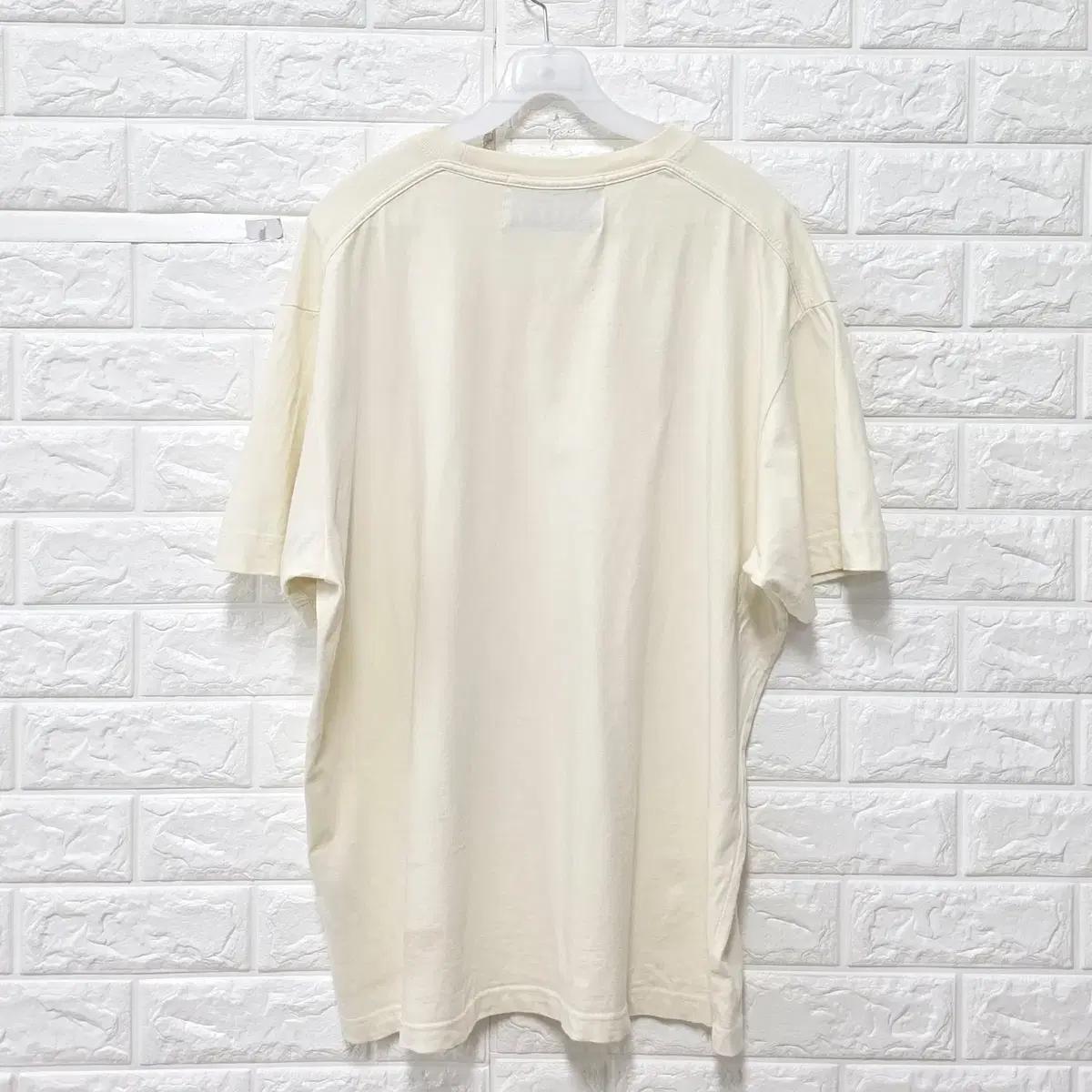 XL 세터 SATUR 아이보리 반팔 티 E373 5