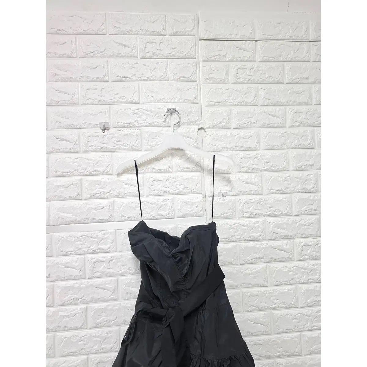 S 미우미우 MIU MIU 끈나시 미니 드레스 원피스 D700 6