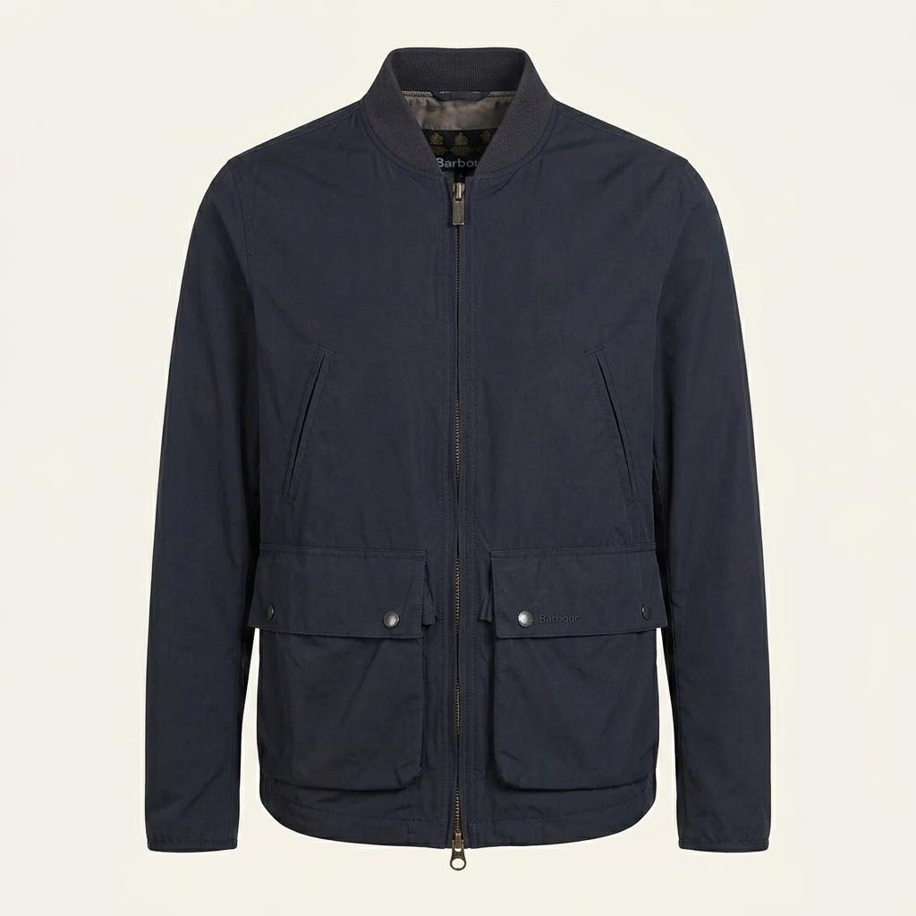 L 바버 BarBour 캠버 캐주얼 블루종 자켓  D198