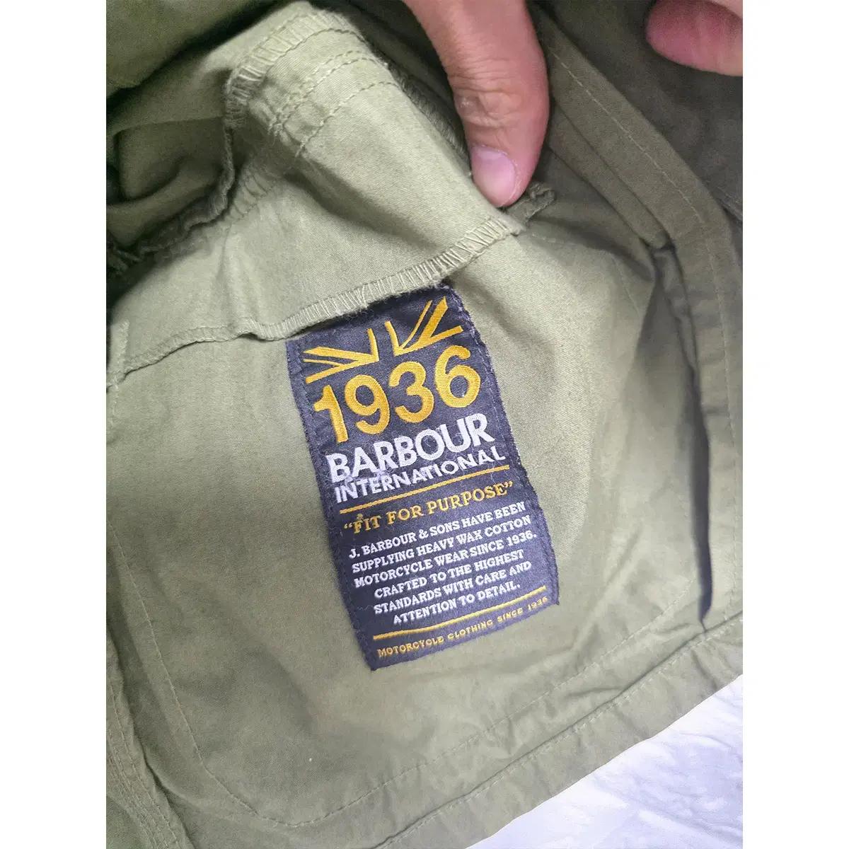 M 바버 BarBour 카고 듀크 코튼 자켓 D197 4