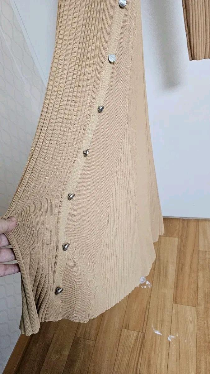 에고이스트 한소희 골지 롱 원피스 4