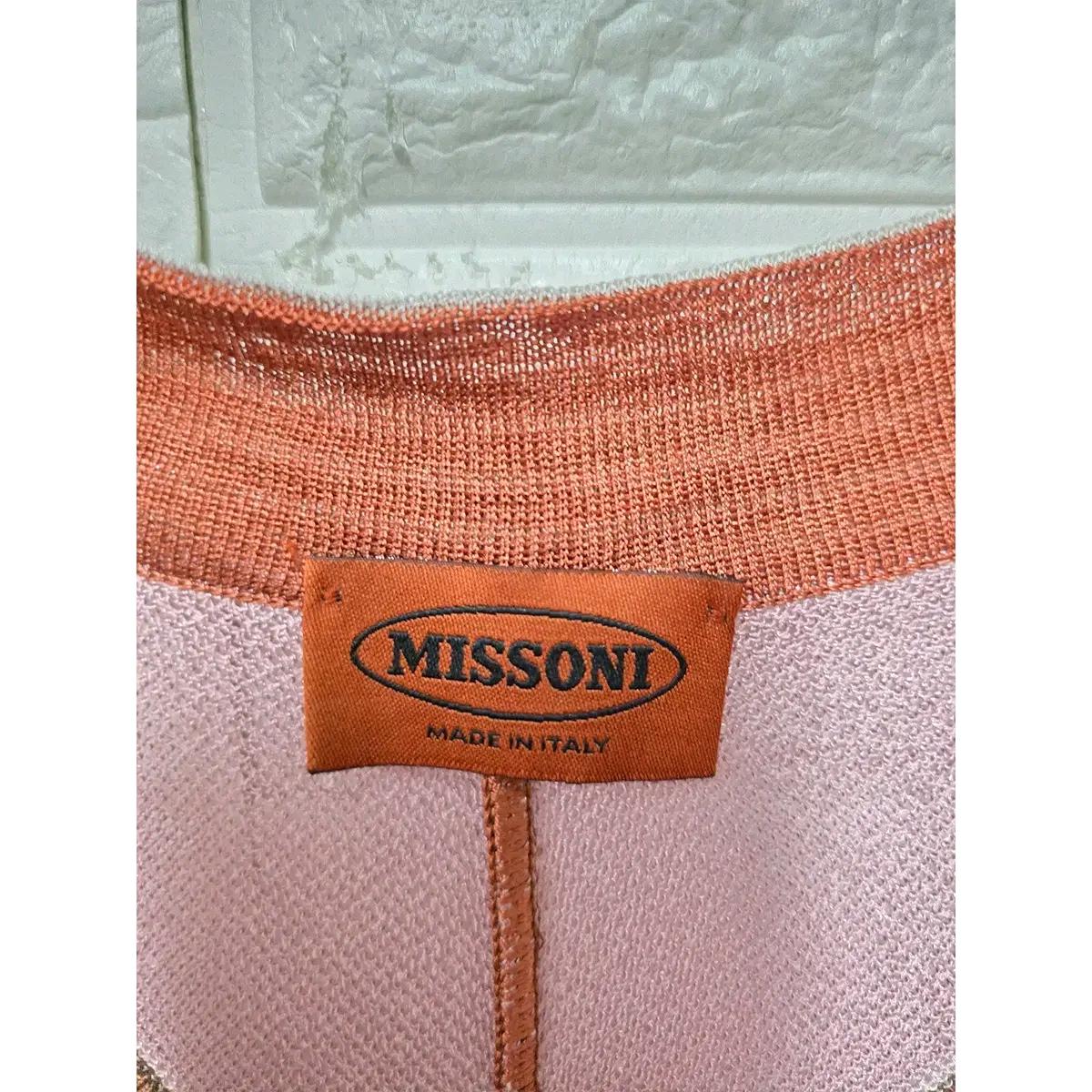 M 미쏘니 MISSONI 가디건 E398 3