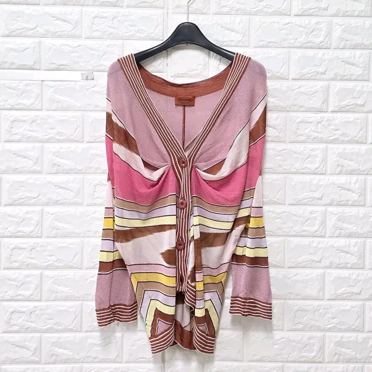 M 미쏘니 MISSONI 가디건 E398 2
