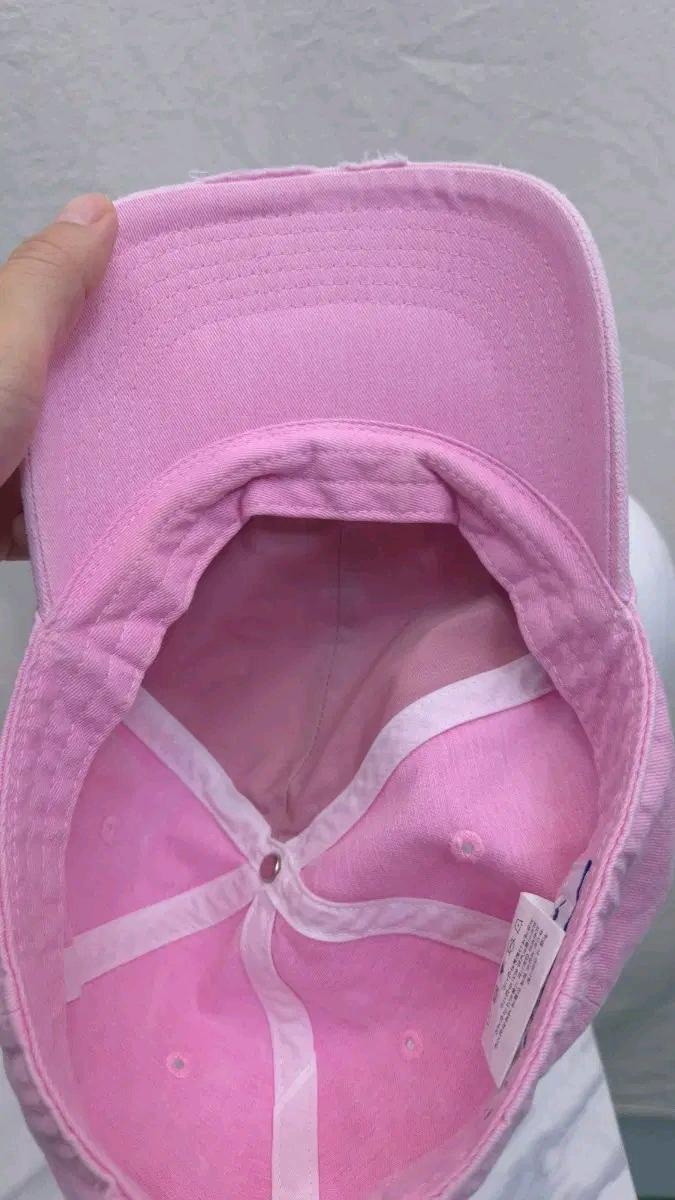 나이스웨더 핑크 볼캡 (384 6