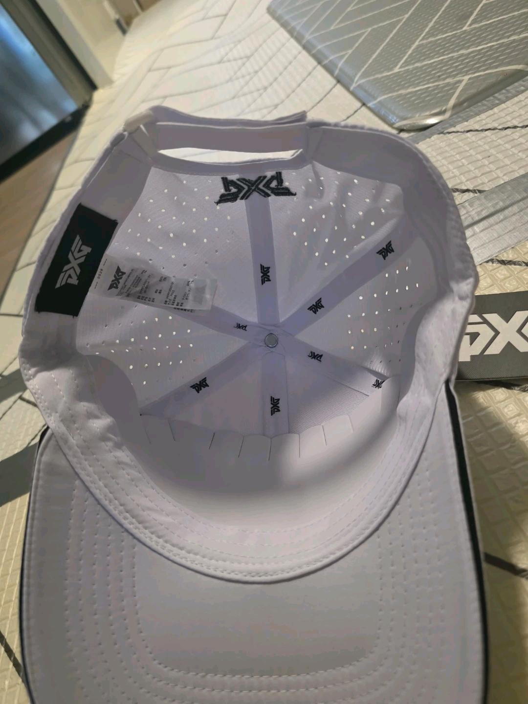 PXG 화이트 골프캡 4