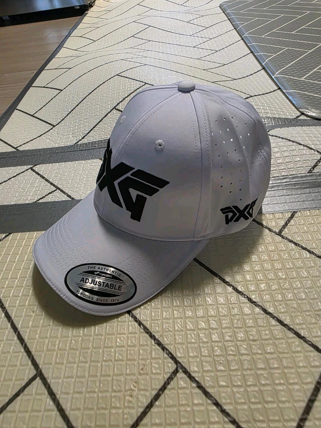 PXG 화이트 골프캡 5