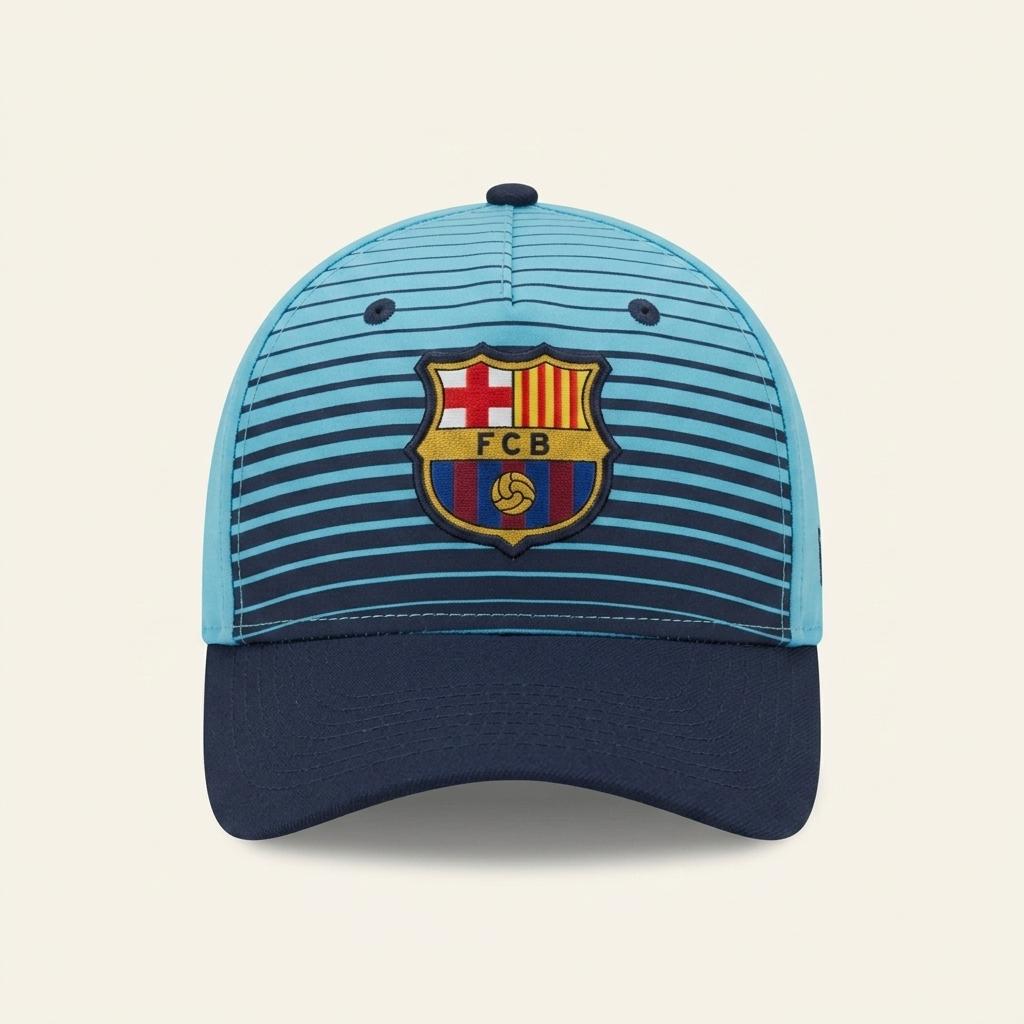 FC 바르셀로나 FCB 블루 스트라이프 캡 모자 (394