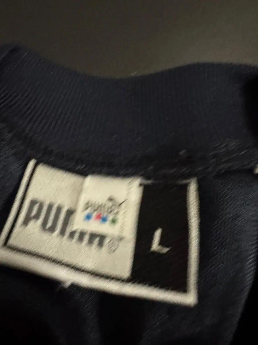 희귀!! 푸마 Puma 풋볼 럭비 기능성 반팔 티셔츠 네이비 4