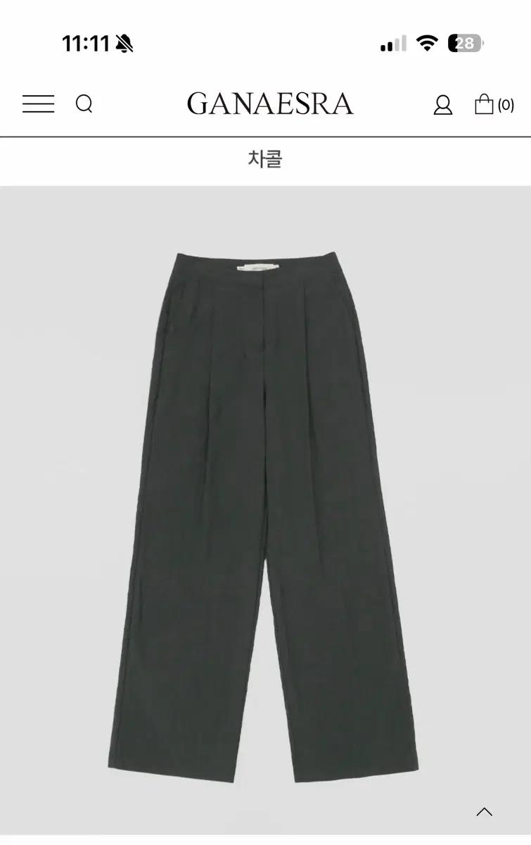가내스라 버니드 팬츠 차콜 숏 S 4