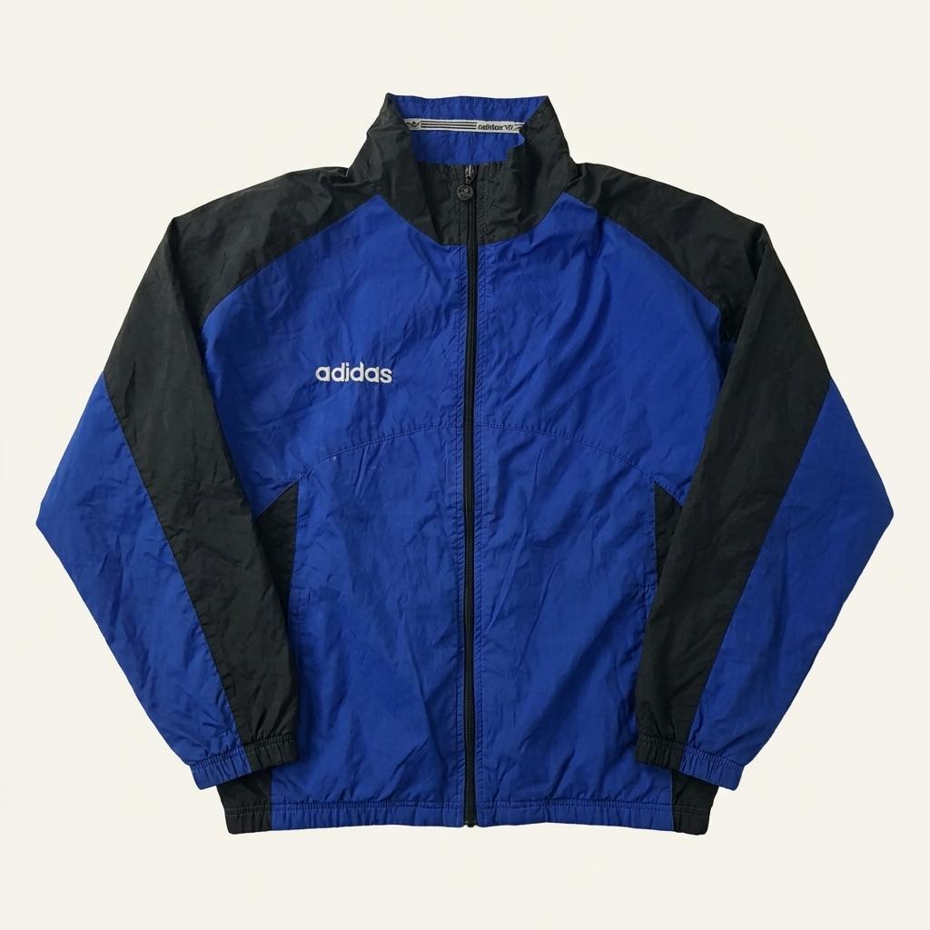 CK511 L 아디다스 90s 오리지널 블루 바람막이 자켓