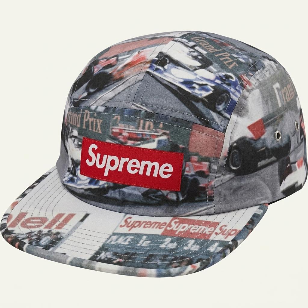 CK090 슈프림 19SS 그랜드 프릭스 그랑프리 캠프캡 모자