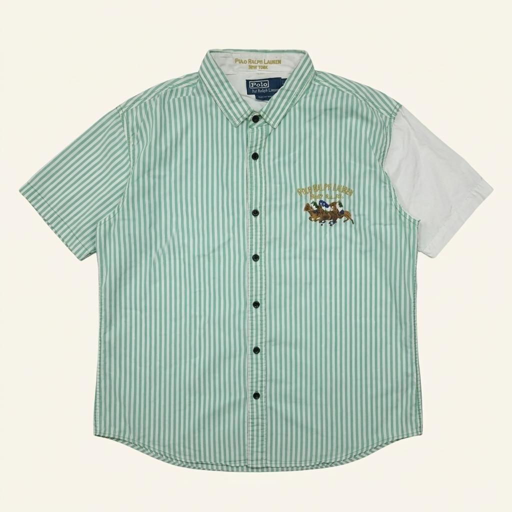 CK077 2XL 폴로 00s 뉴욕 커스터마이징 R.L.P.C 멀티포니 셔츠 남방