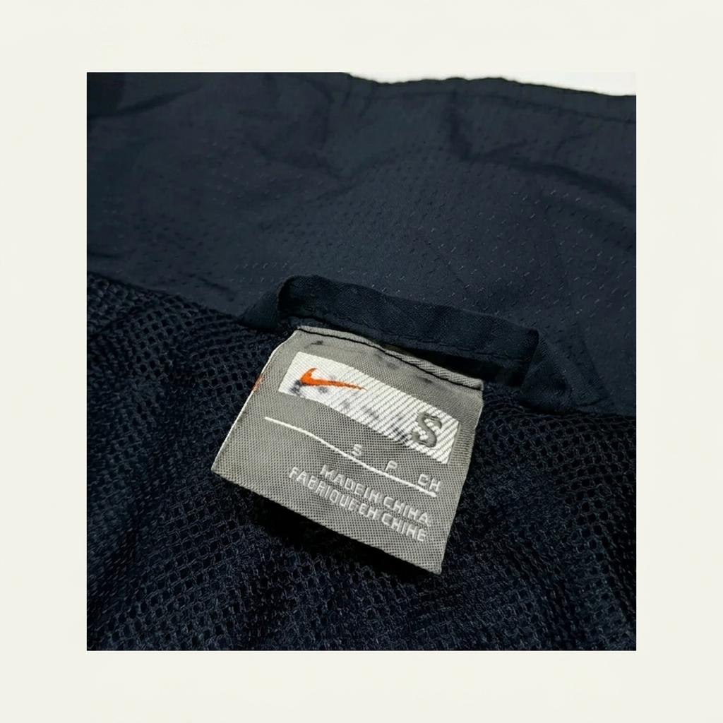 CK062 FREE 나이키 00s 네온파이핑 바람막이 리메이크 크롭 자켓