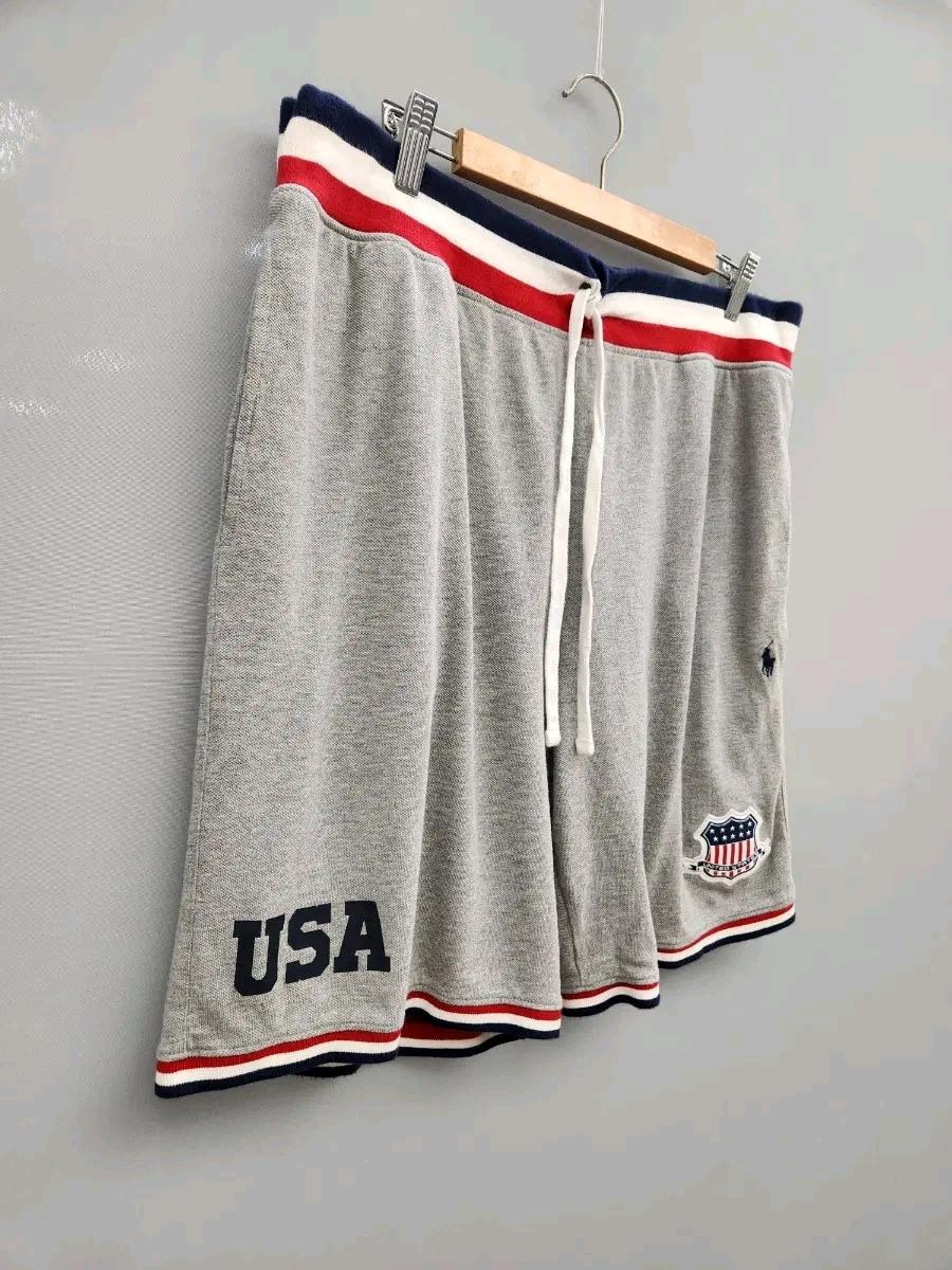 폴로 랄프로렌 USA 스포티 스웨트 반바지 XXL 3