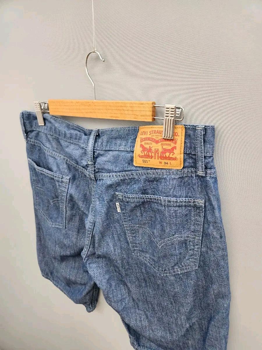 [Levi's] 리바이스 511 남성 데님 반바지 (W34 / 34인치) 6
