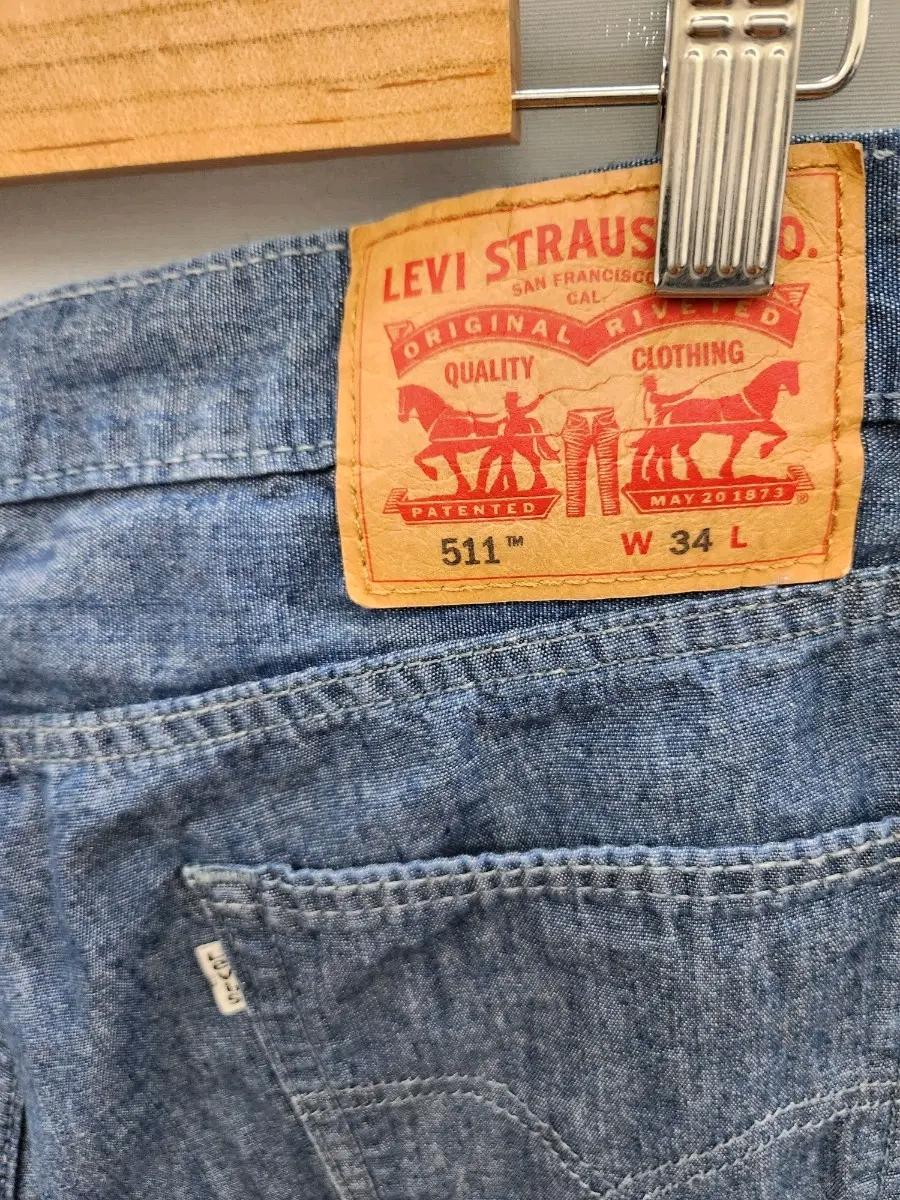 [Levi's] 리바이스 511 남성 데님 반바지 (W34 / 34인치) 8