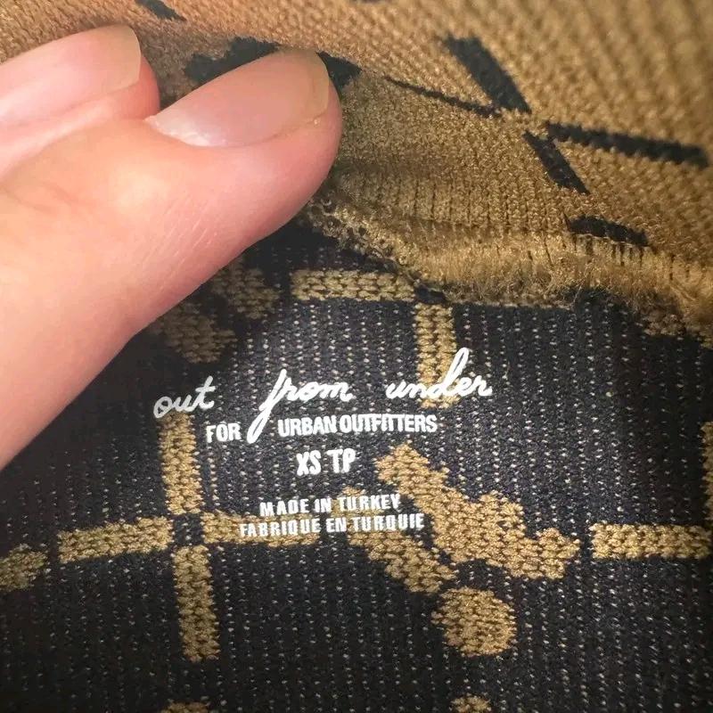 URBAN OUTFITTERS 체크 반팔 가디건 XS 4