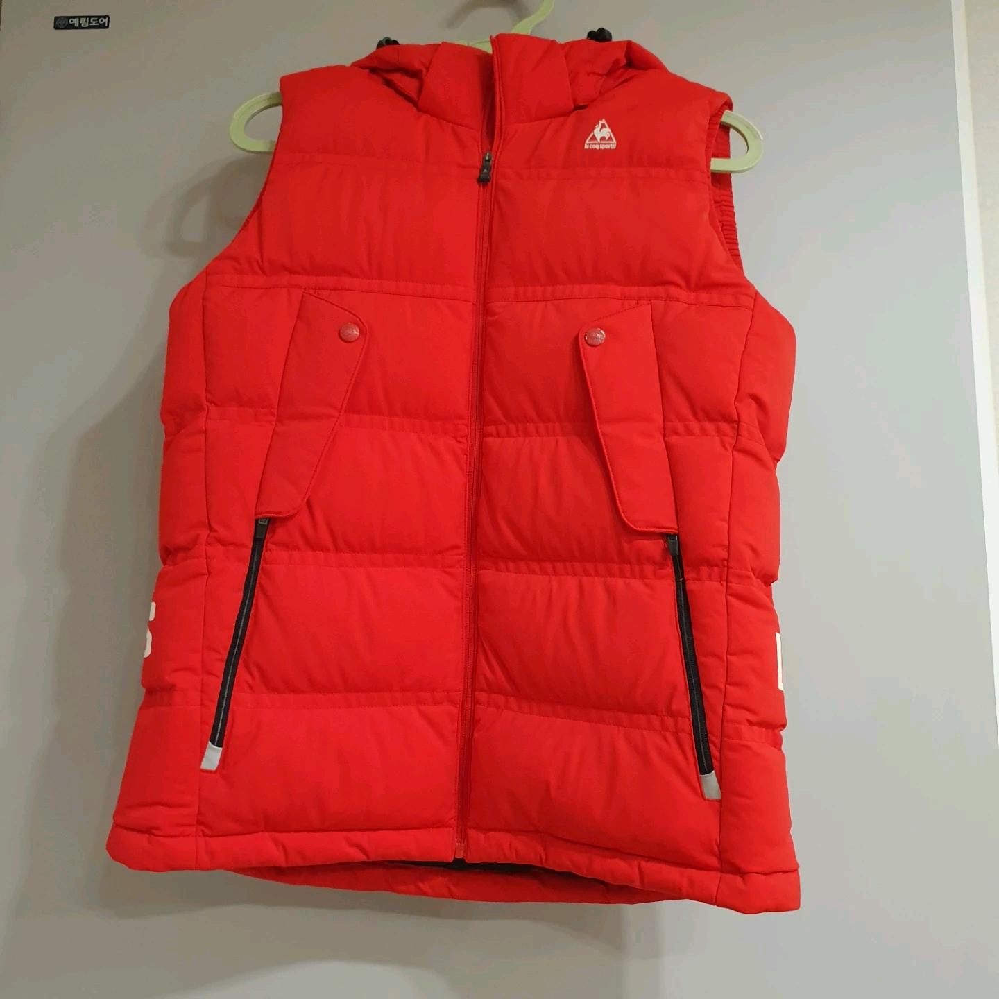 르꼬끄 스포르티브 패딩 조끼 RED 85 2