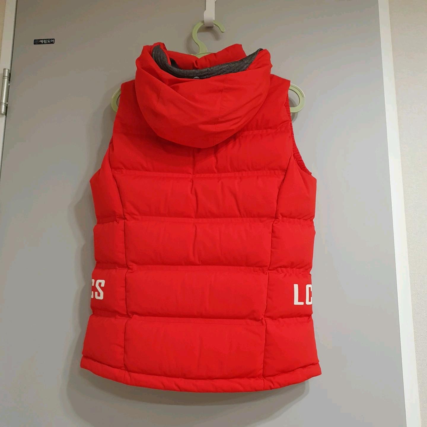 르꼬끄 스포르티브 패딩 조끼 RED 85 5