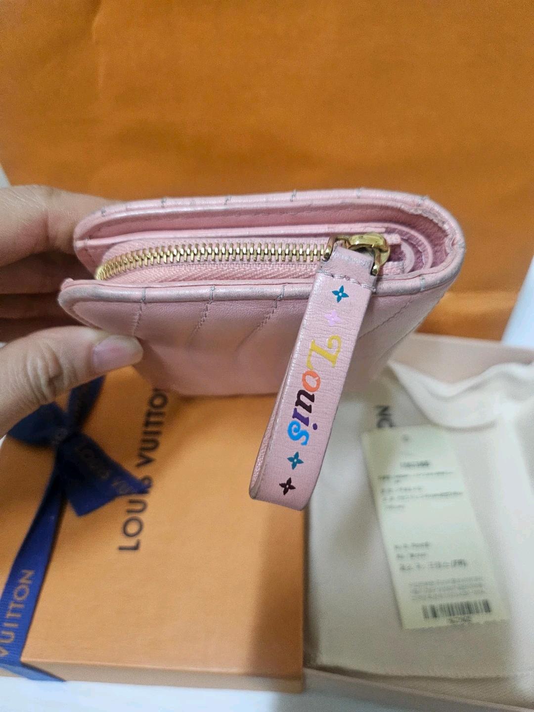 루이비통 핑크 반지갑 6