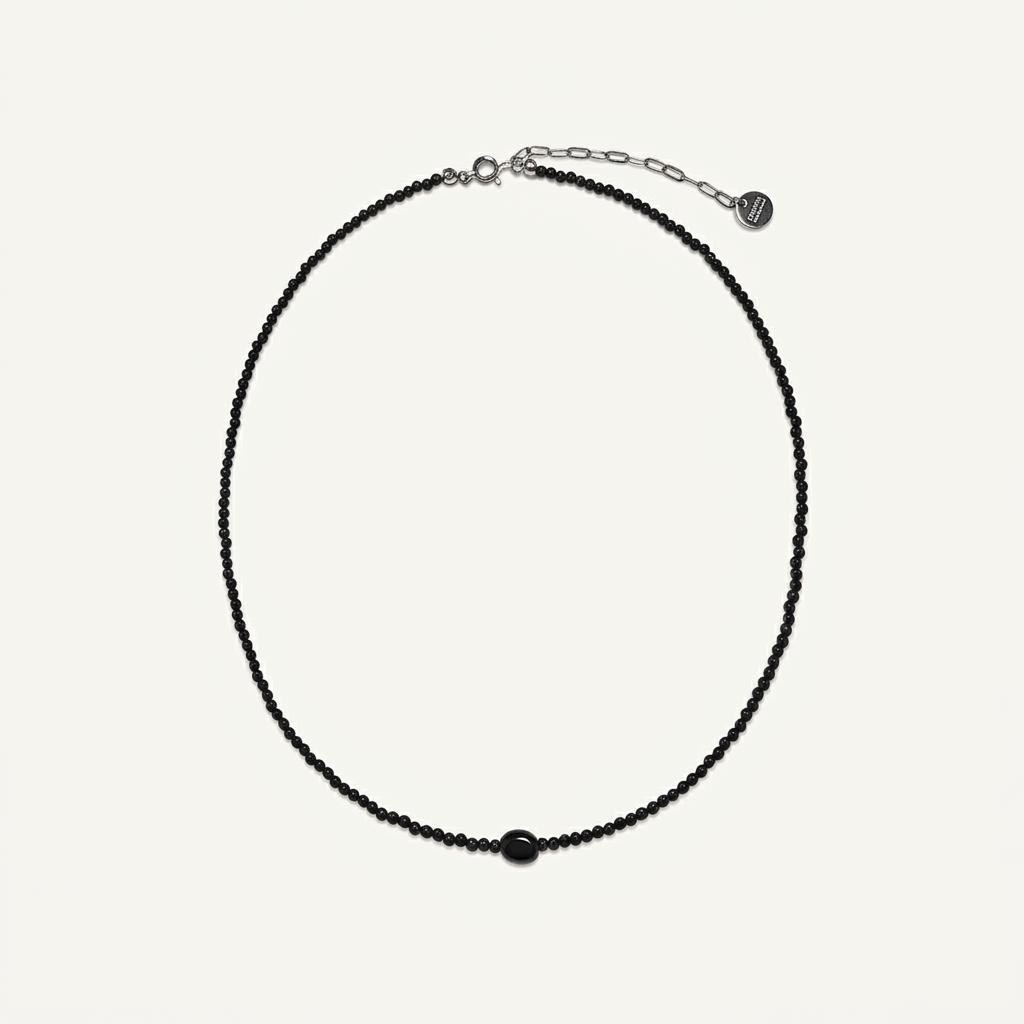 러브미몬스터 Black Onyx Necklace