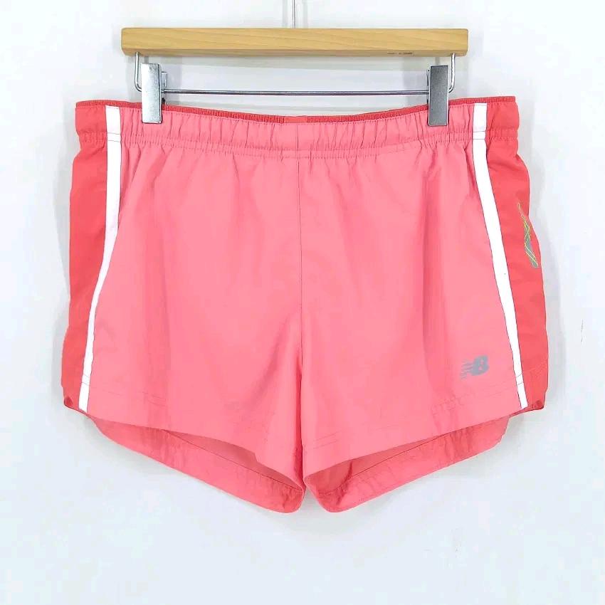 뉴발란스 여성 여름 속팬티내장 밴딩 숏팬츠 핑크(HU46284) 2