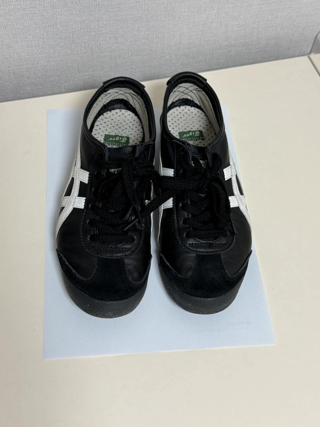 오니츠카타이거 멕시코66 블랙 240 3