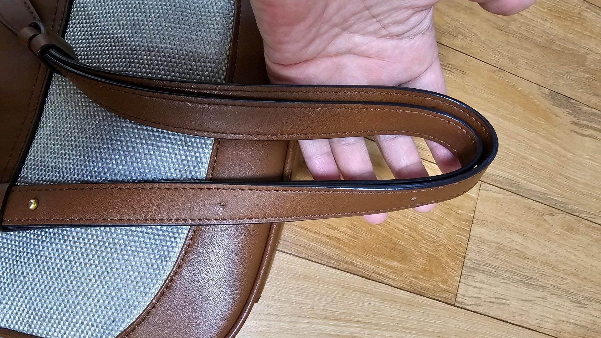 루에브르 삭 드 벨로백 캔버스 숄더백 브라운 15