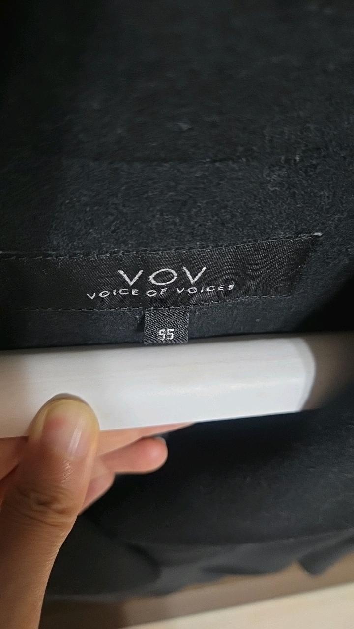 [VOV] 보브 100% 울 싱글 코트 블랙 3