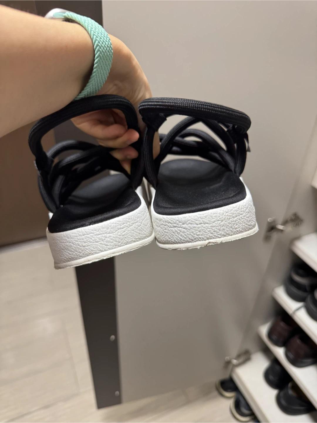 아디다스 아딜렛 노다 샌들 블랙 5