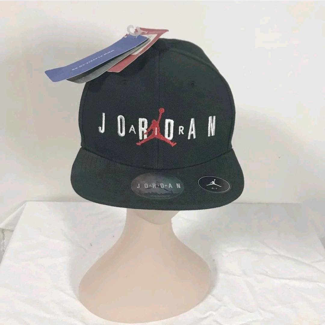 조던 점프맨 스냅백 모자 블랙 3