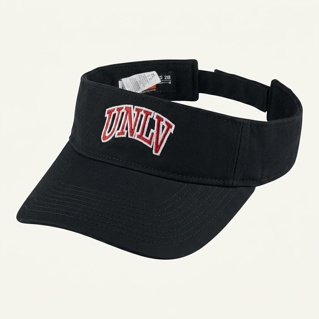 CJ258 나이키 UNLV 자수 블랙 썬바이저 썬캡 모자 1