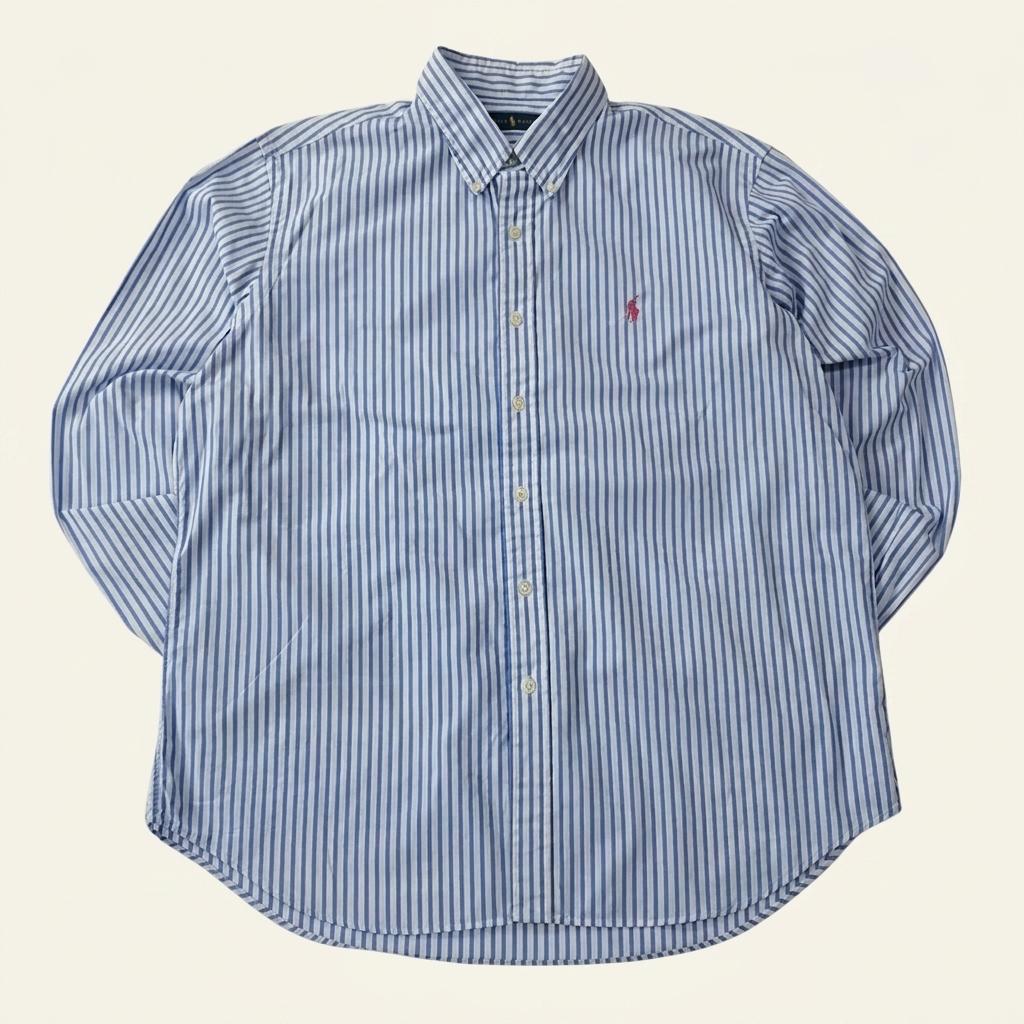 CA242 XL 폴로 00s 마린 스트라이프 셔츠 남방