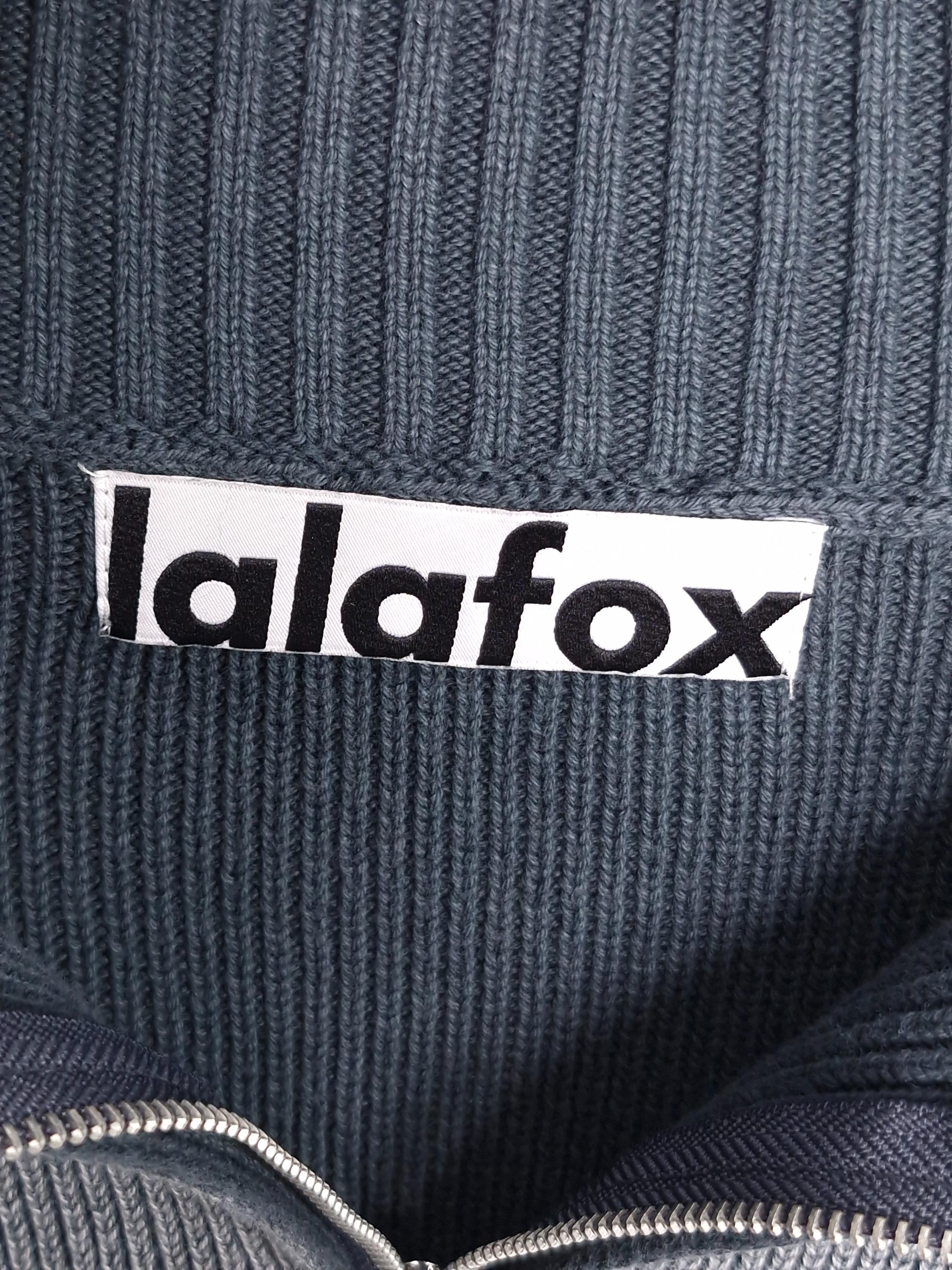 라라폭스 LALAFOX 오프숄더 집업 니트 S [A685] 4