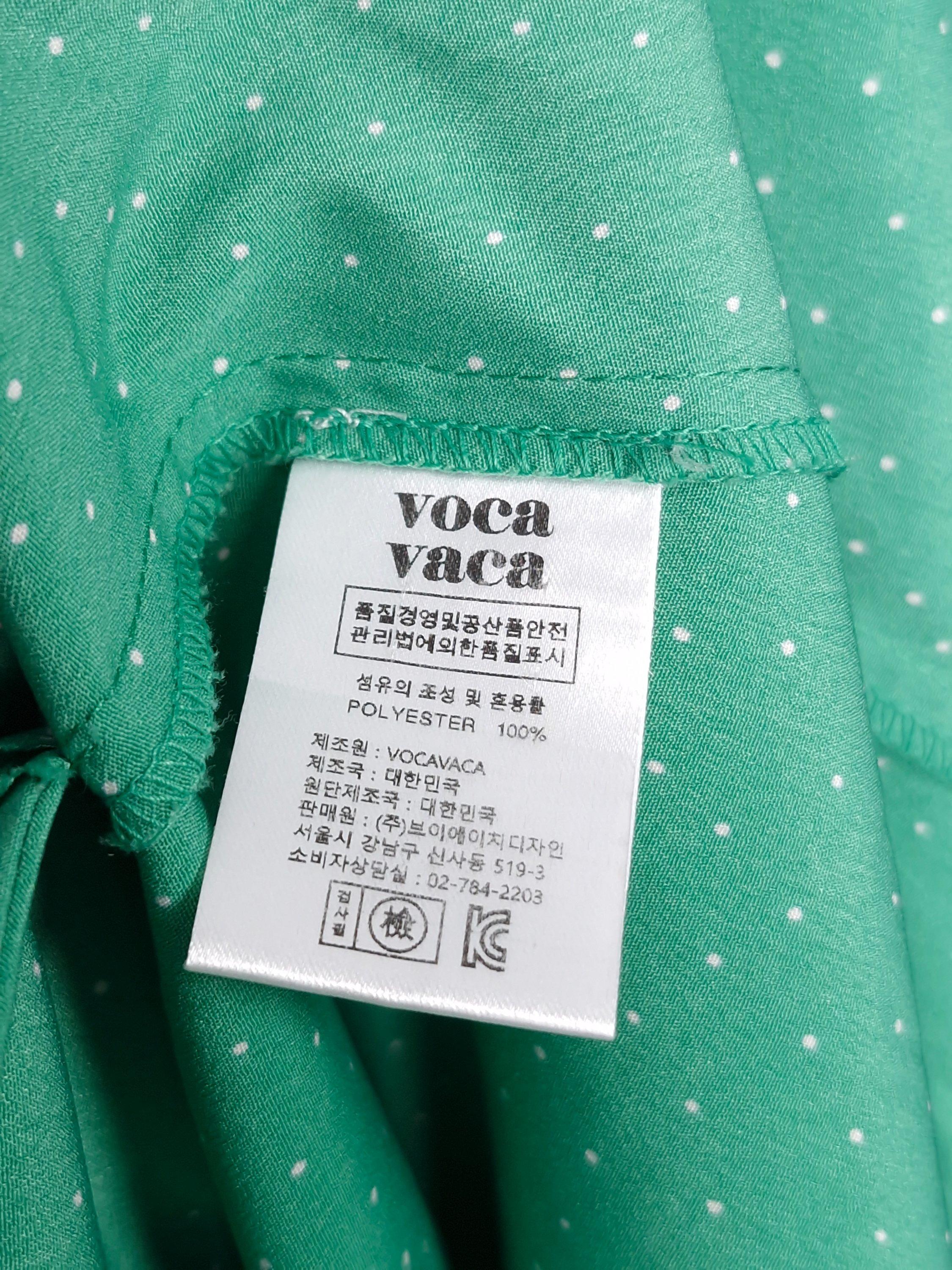 보카바카 voca vaca 초록 도트 롱 원피스 [A691] 5