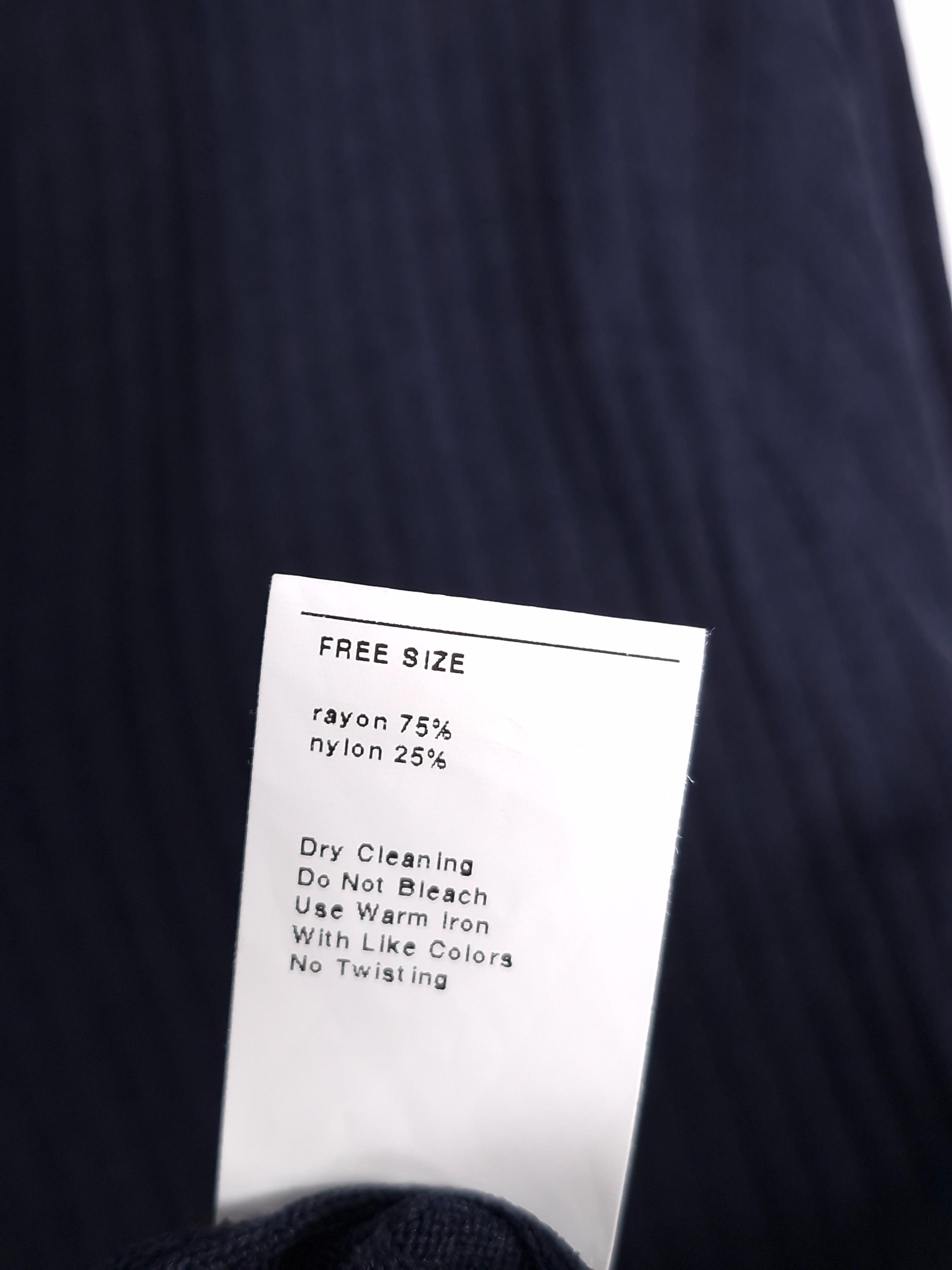 우이 OUIE 네이비 반팔 니트 롱 원피스 Free [A692] 6
