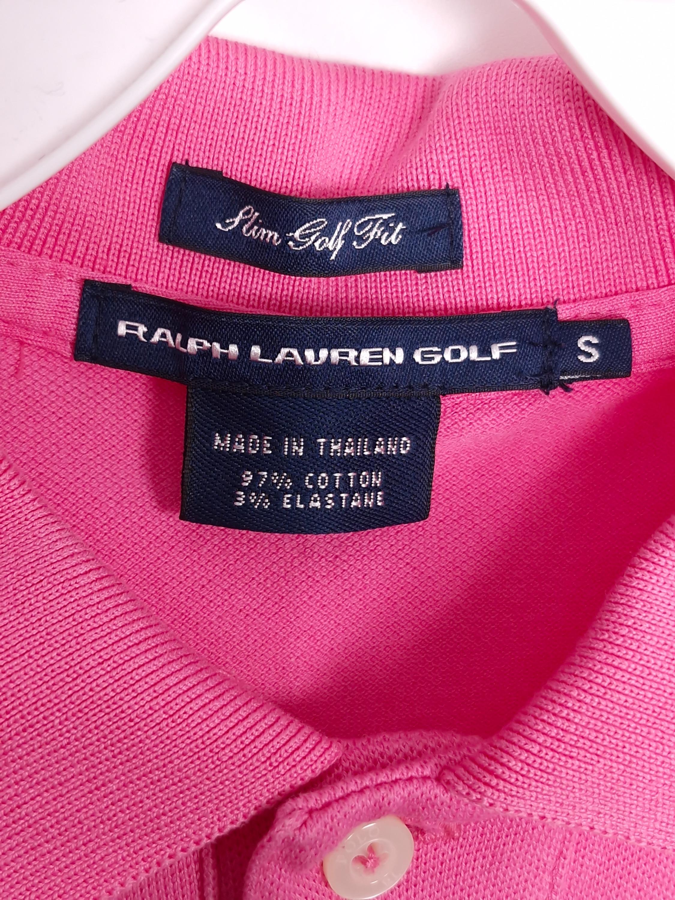 랄프로렌 골프 RALPH LAUREN GOLF 핑크 반팔티셔츠 S [A701] 4