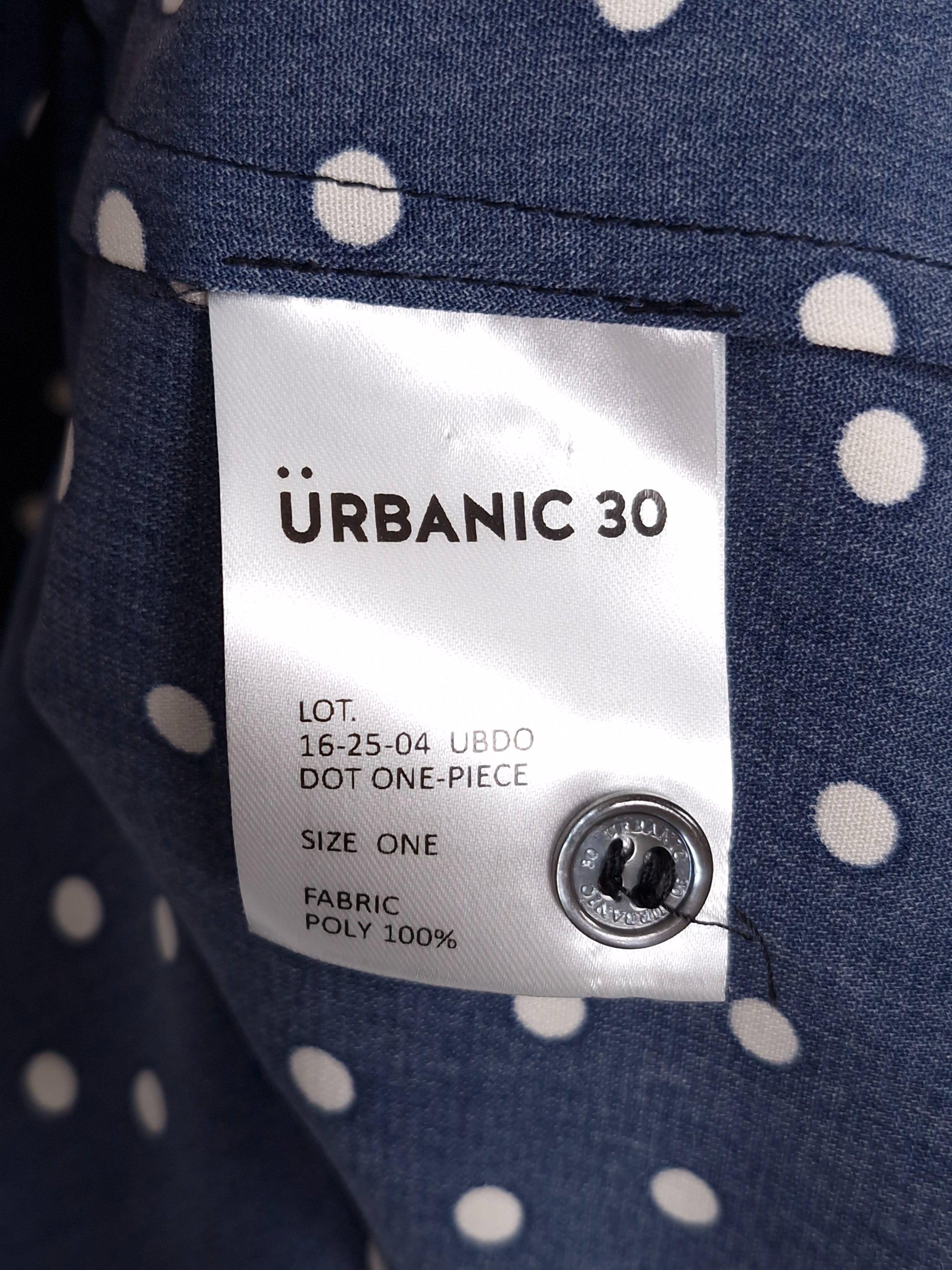 얼바닉 30 URBANIC 30 네이비 도트 미니 원피스 [A711] 5