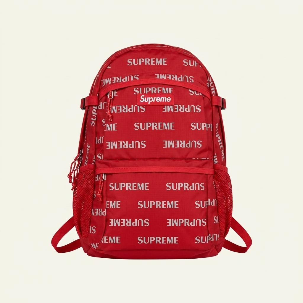 슈프림 16 f/w 리플렉티브 백 팩