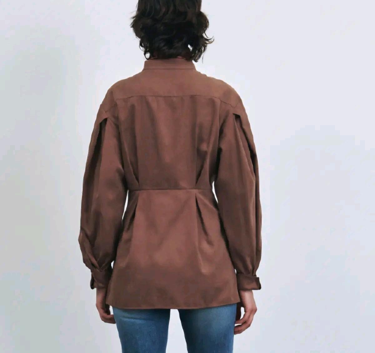 KUME 쿠메 소프트 볼륨 블라우스 S 새상품 5