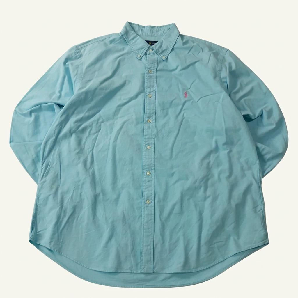 CA524 2XL 폴로 00s 아이스블루 셔츠 남방 1