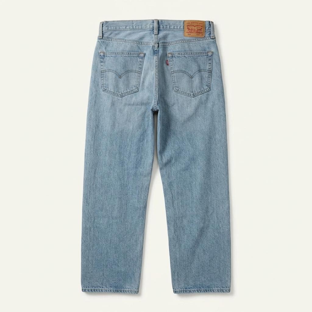 CA557 34 리바이스 569 00s 루즈 스트레이트 백스티치 데님 팬츠 바지 1