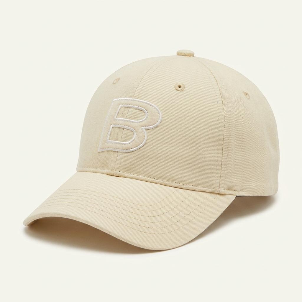 [블러] 베이직 B 로고 볼캡